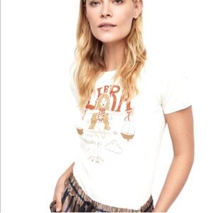 Sugar high Lovestoned Libra Zodiac Tee